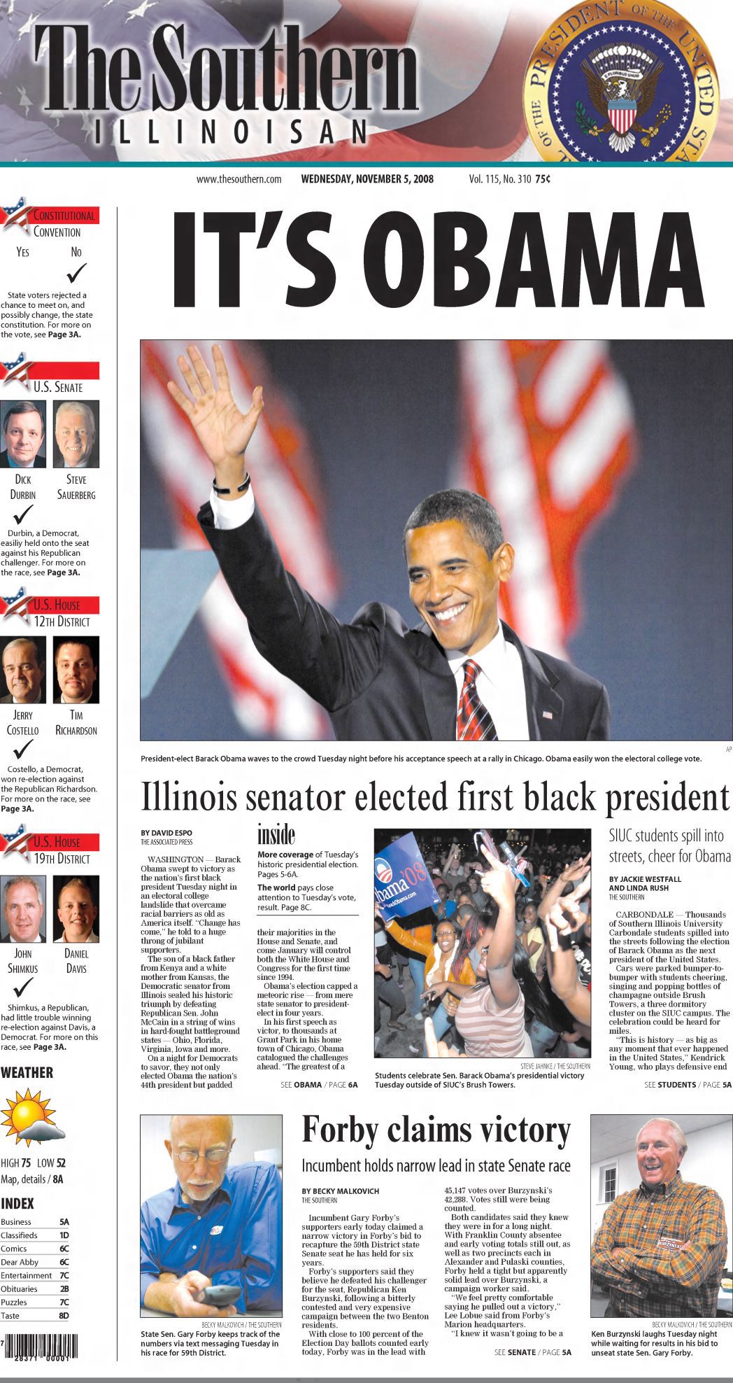 2008: Obama
